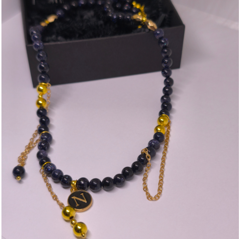 Käsitööna valminud kaelakee „Kairo saladus“