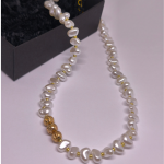 Käsitsi valmistatud kaelakee „Kuldne puudutus“