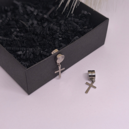 Magnetilised kõrvarõngad „Hõbemärk“