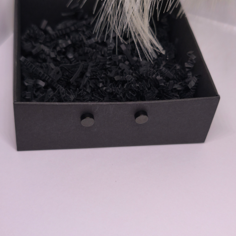 Magnetilised kõrvarõngad „Must vaikus“