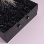 Magnetilised kõrvarõngad „Must vaikus“