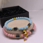 Käsitööna valminud paarikäevõrud „Armastuse valgus“