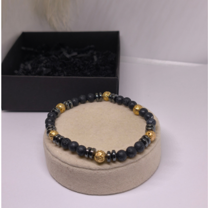 Käsitöö käevõru „Kuldne vulkaan“