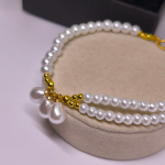 Käsitöö käevõru "Valgete Pärlite Maagia"