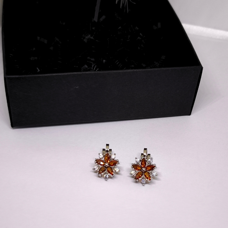 Kõrvarõngad - klipsid „Tuleõied“