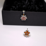 Kõrvarõngad - klipsid „Tuleõied“