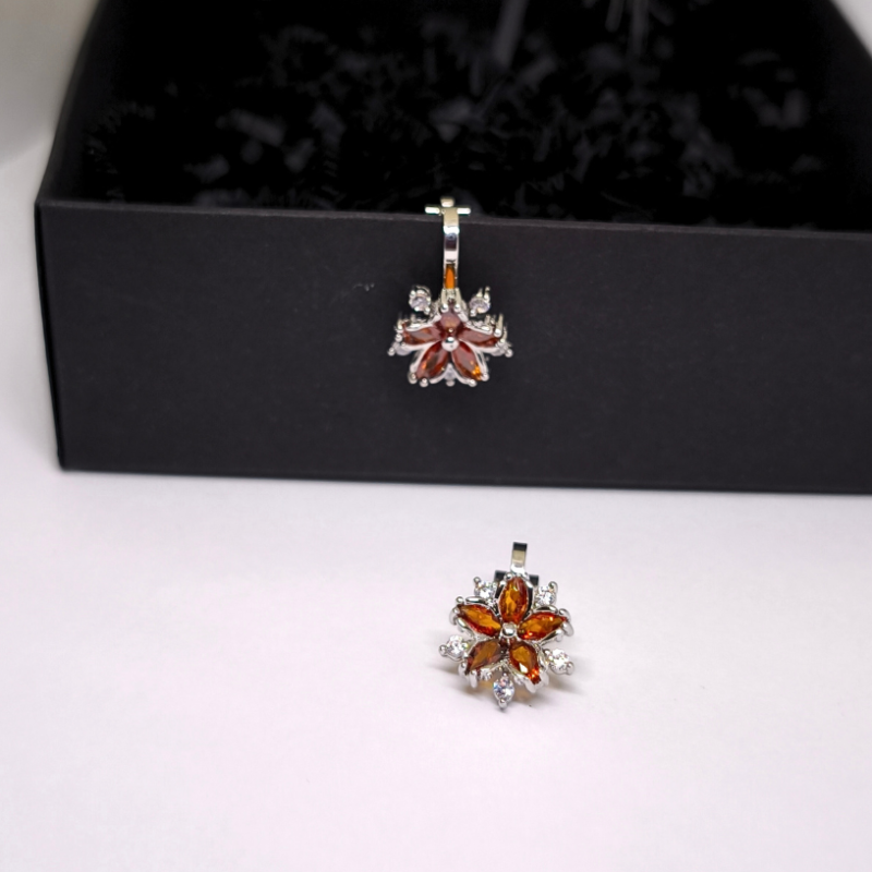 Kõrvarõngad - klipsid „Tuleõied“