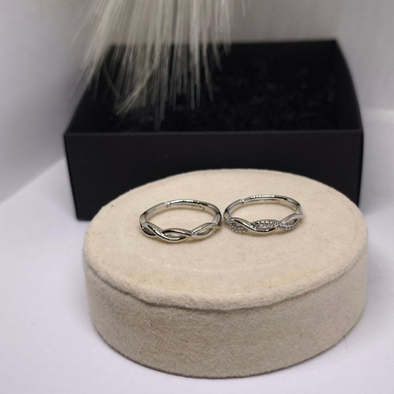 Paaride sõrmuste komplekt "Südamete harmoonia"