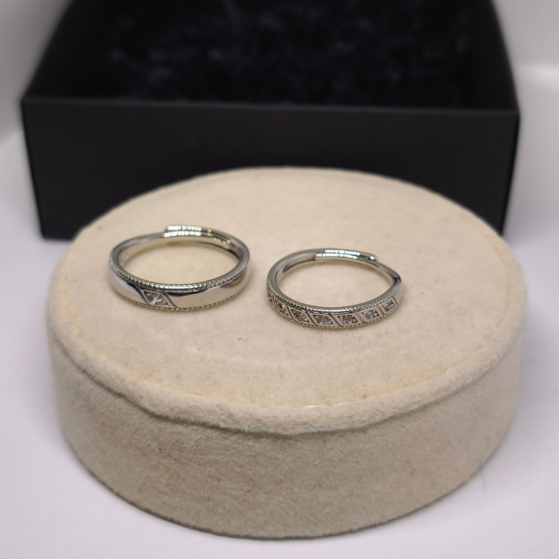 Paaride sõrmuste komplekt "Armastuse lubadus"