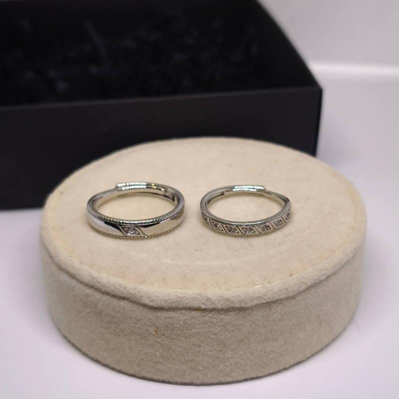 Paaride sõrmuste komplekt "Armastuse lubadus"