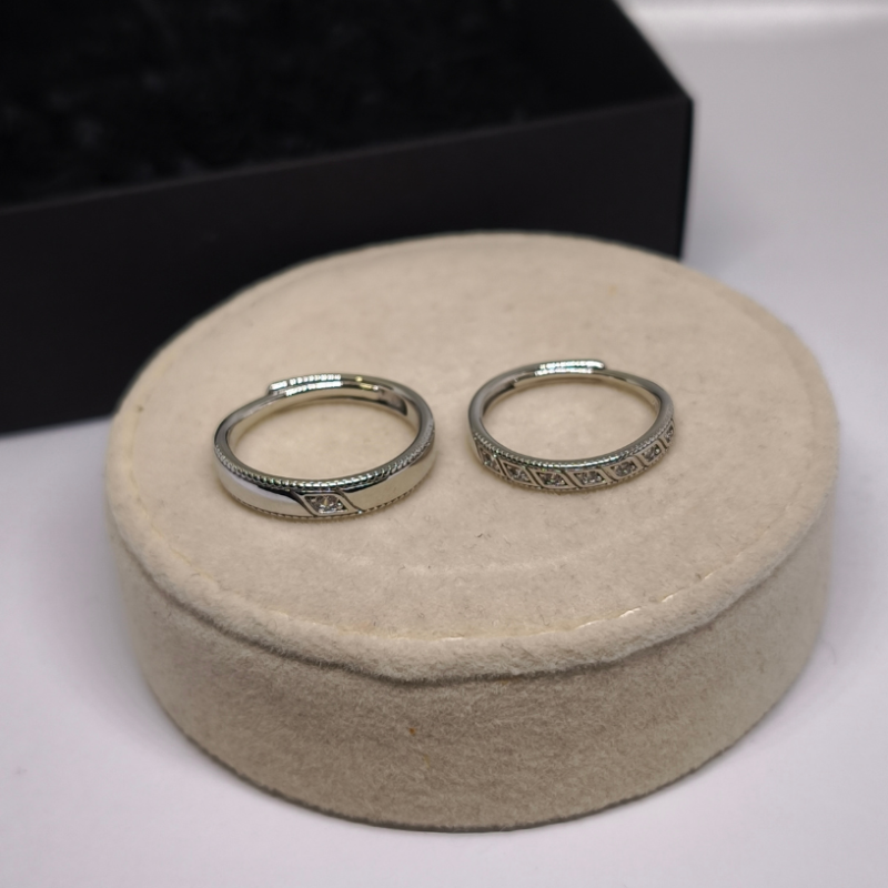 Paaride sõrmuste komplekt "Armastuse lubadus"