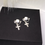 Stiilsed klipsid "Ristimotiiv"