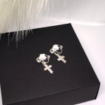 Stiilsed klipsid "Ristimotiiv"