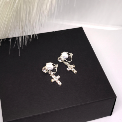 Stiilsed klipsid "Ristimotiiv"