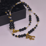 Käsitöö kaelakee „Kuldne karuke“