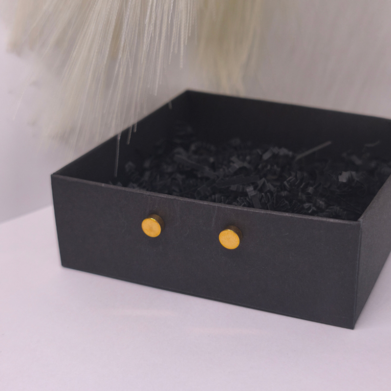 Magnetilised kõrvarõngad „Kuldne punkt“