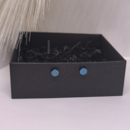 Magnetilised kõrvarõngad „Vaikne Sinine“