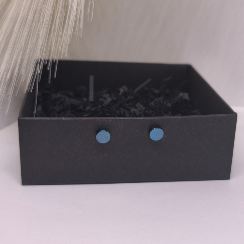 Magnetilised kõrvarõngad „Vaikne Sinine“