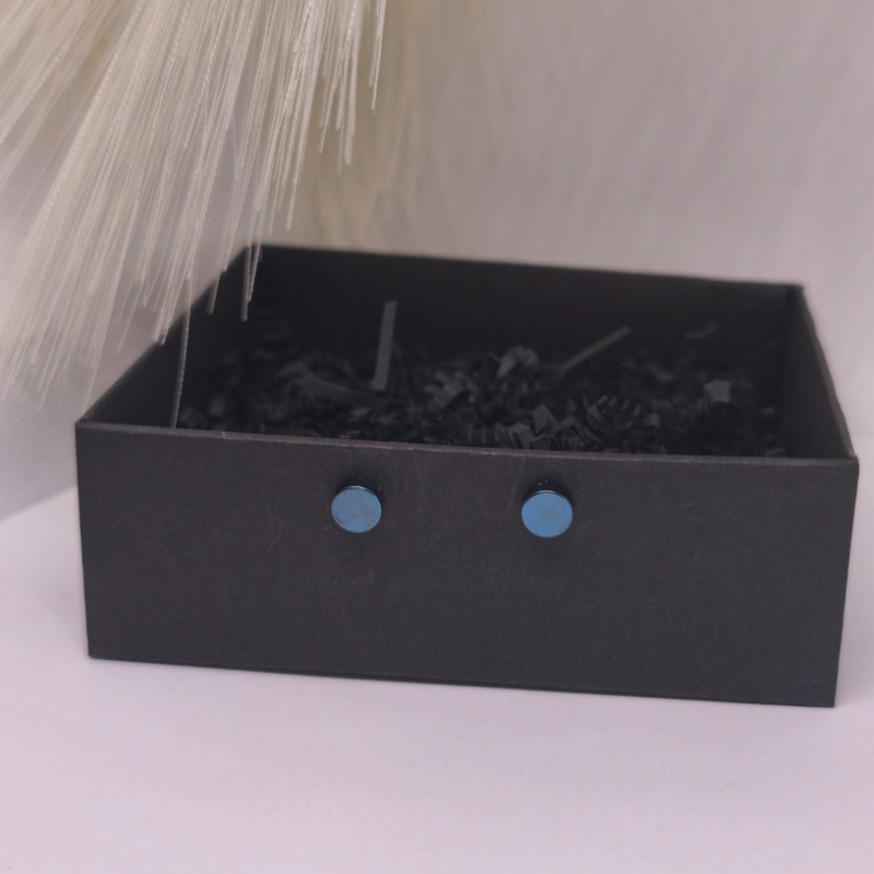 Magnetilised kõrvarõngad „Vaikne Sinine“