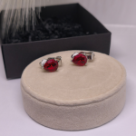 Kõrvarõngad – klambrid „Punased tilgad“