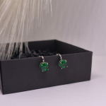 Kõrvarõngad – klambrid „Roheline elegants“