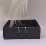 Kõrvarõngad – klambrid „Roheline elegants“