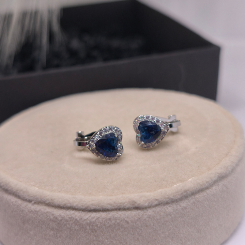 Kõrvarõngad – klambrid „Safiiresüda“