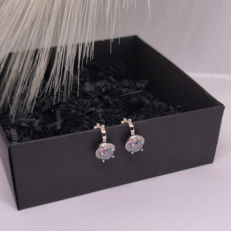 Kõrvarõngad - klambrid "Virmalised"