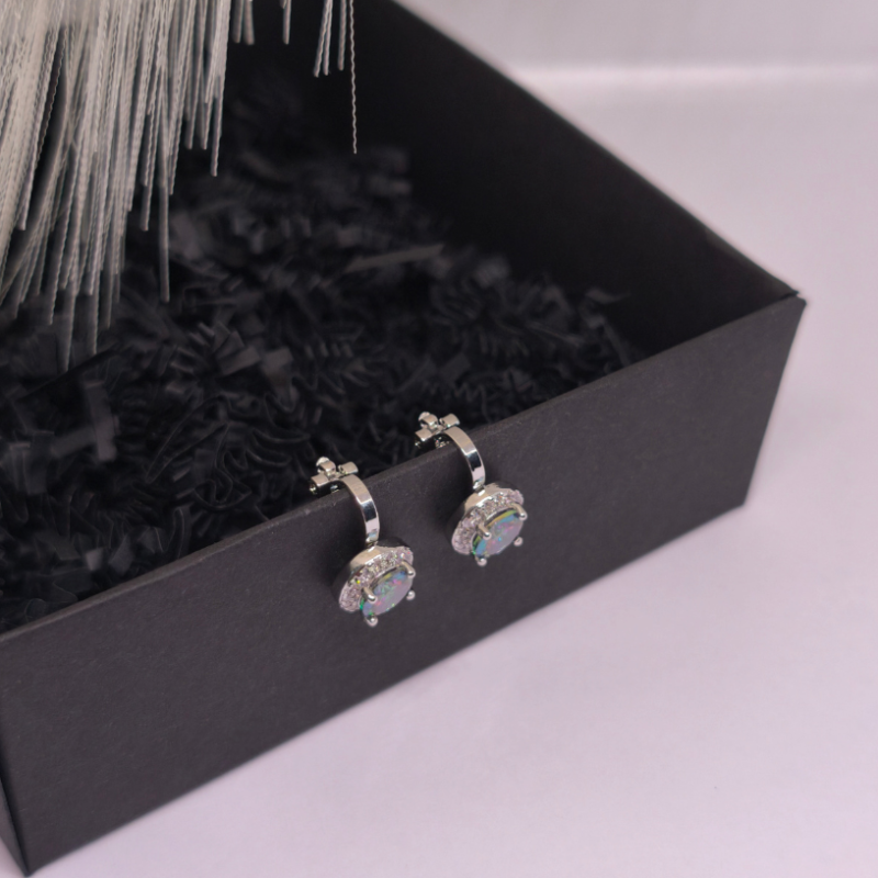 Kõrvarõngad - klambrid "Virmalised"