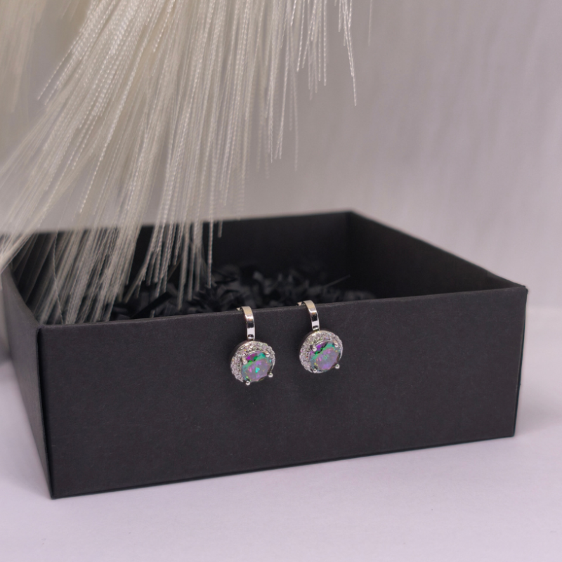 Kõrvarõngad - klambrid "Virmalised"