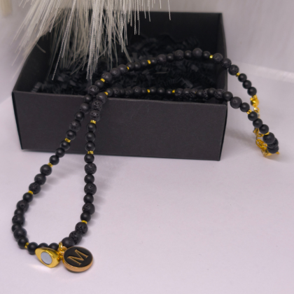 Isikupandud käsitsi valmistatud kaelakee „Igavene side“